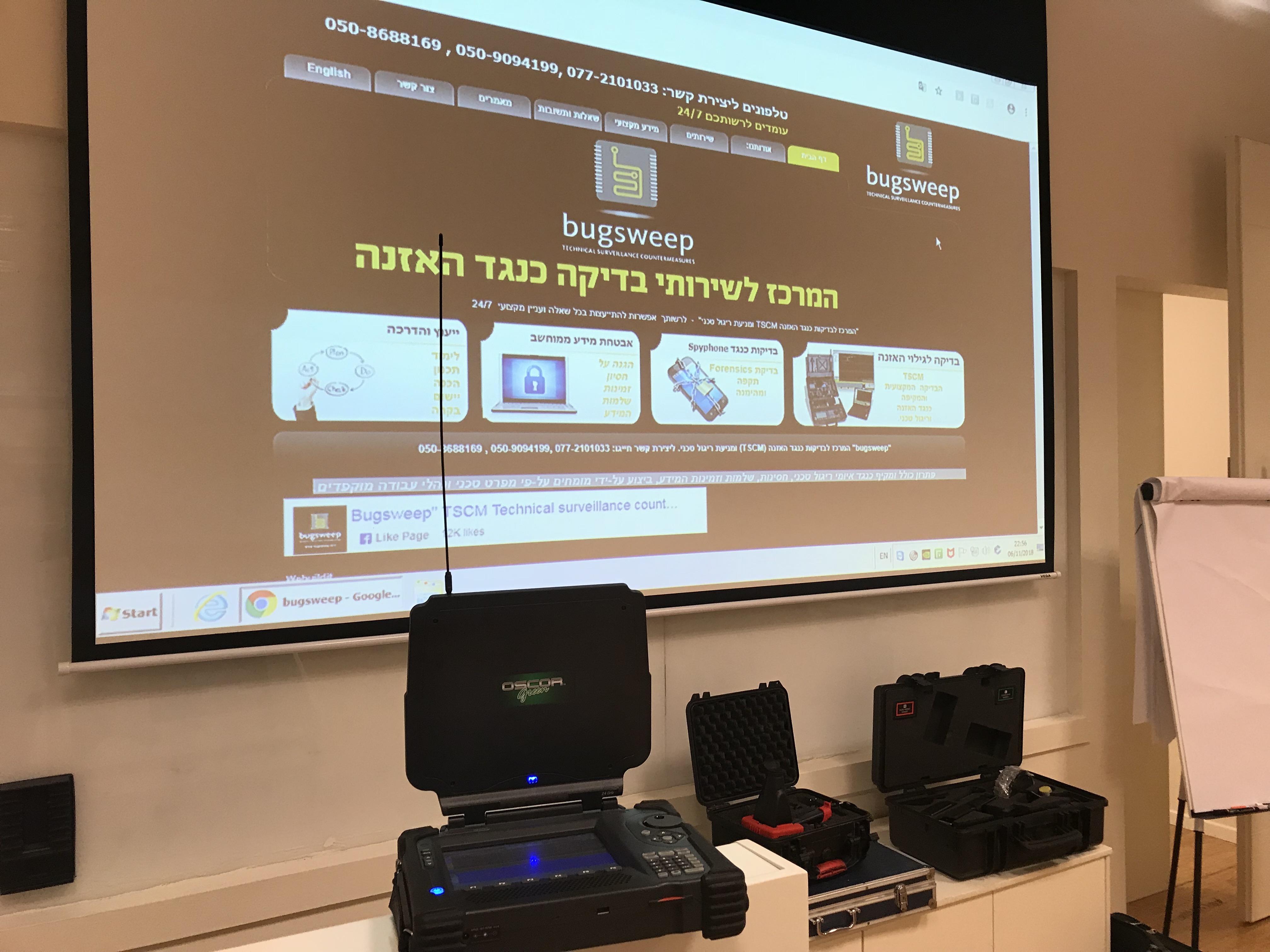 בדיקות האזנה ,הדרכות לקבטים ומנבטים 