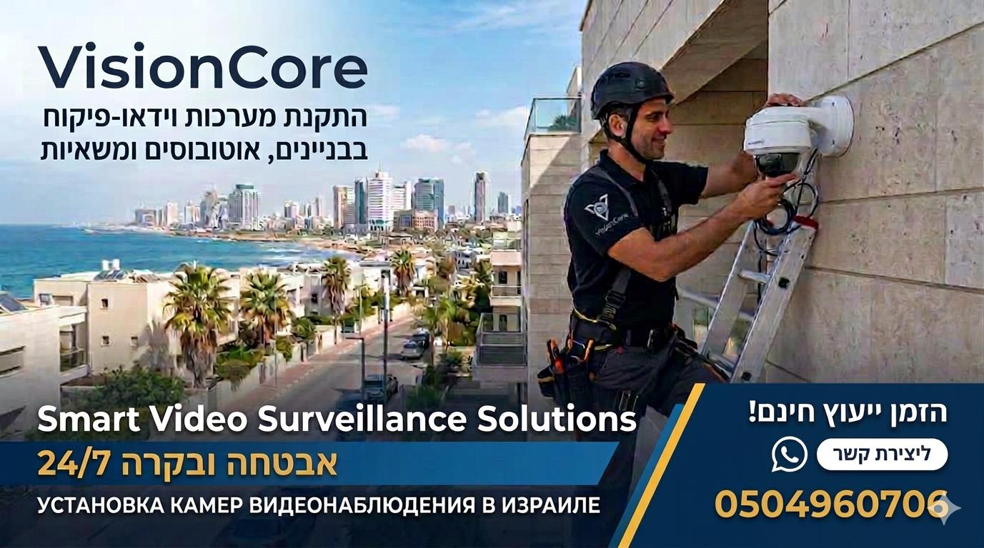התקנה ותצורה של מערכות מצלמות