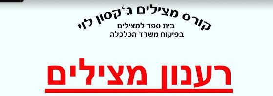 רענון מעשי ותאורתי בהצלה