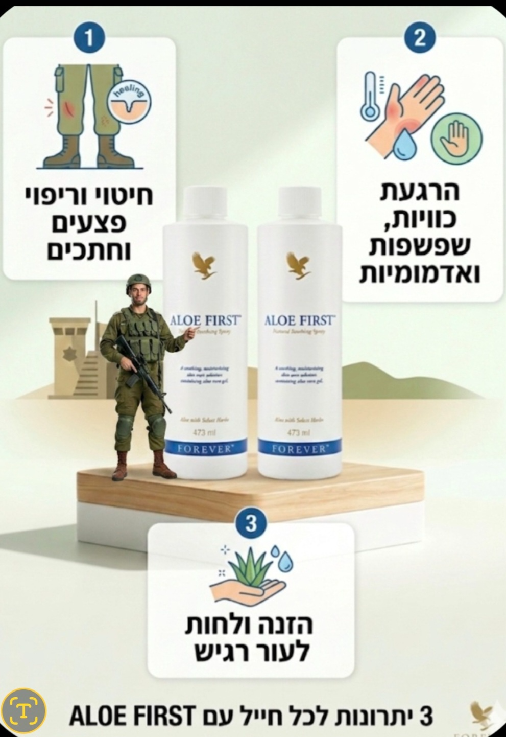 אלו-פירסט עזרה ראשונה לכל בעיה