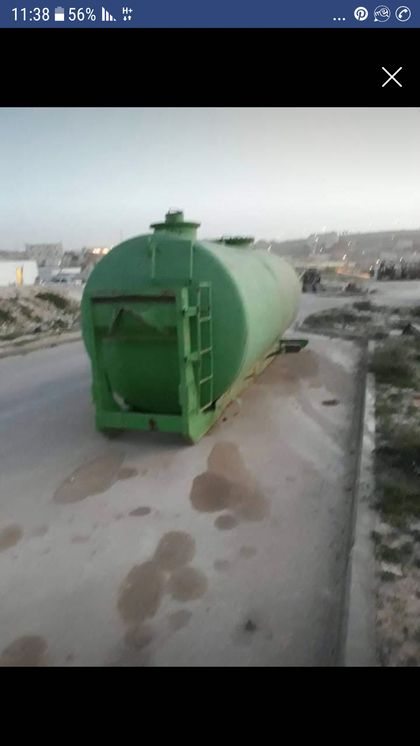 מיכל מים לאיכסון מים או פיזור מים