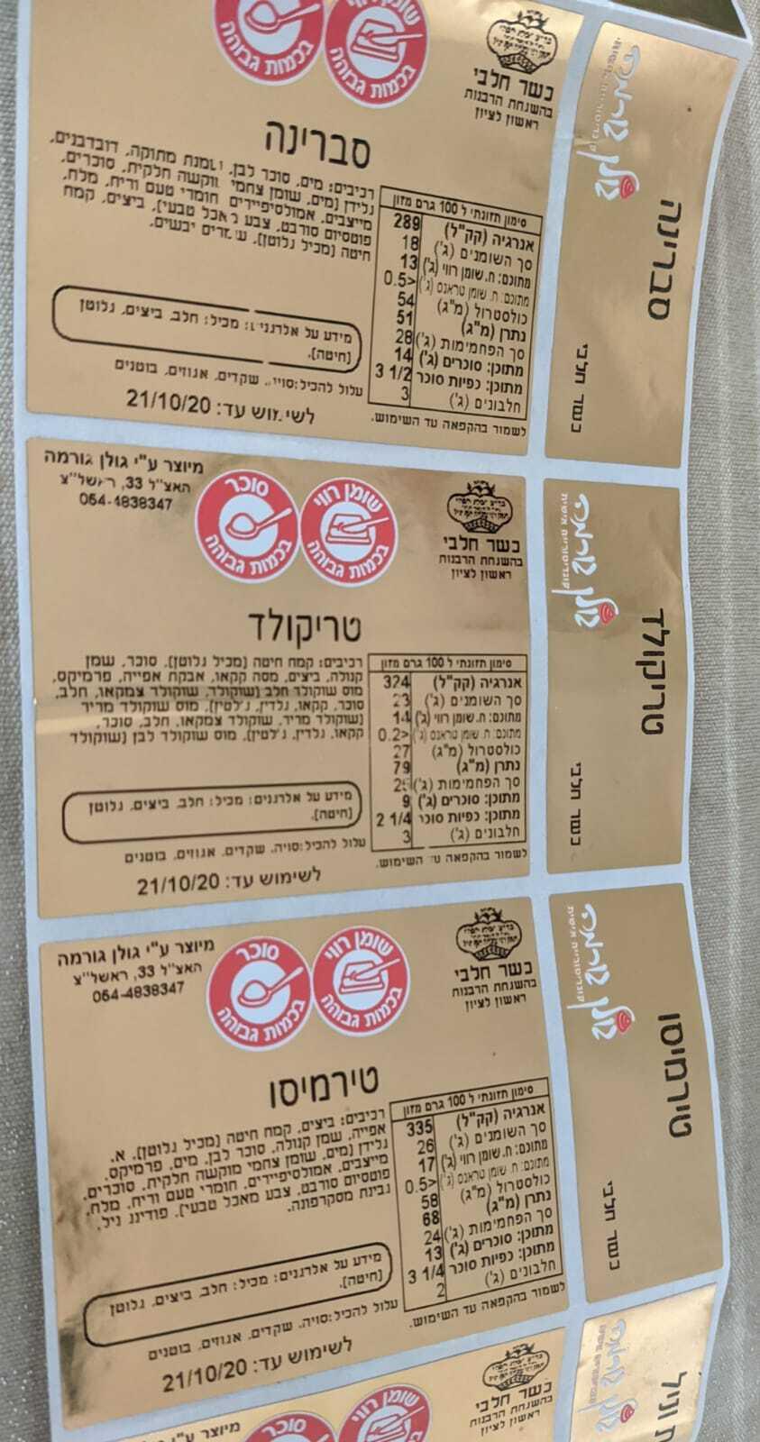 מאפיות וקונדיטוריות